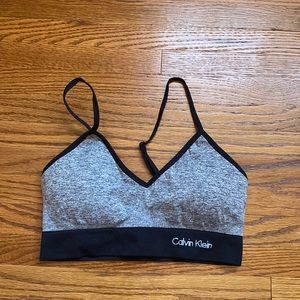 NWOT Calvin Klein Lightly Lined Bralette
